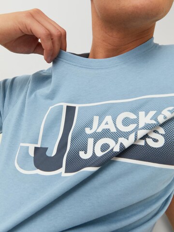 JACK & JONES Tričko 'Logan' – modrá