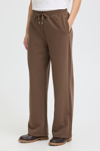 Fransa - Pierna ancha Pantalón 'PRIYA ' en marrón