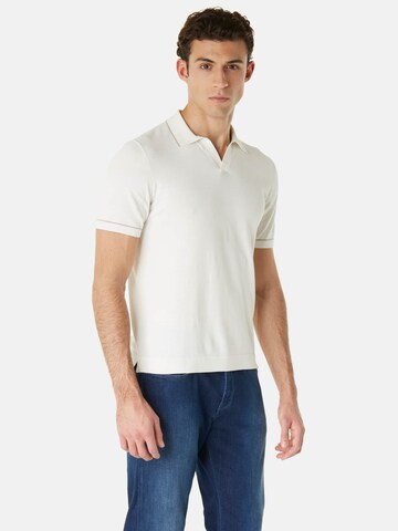 Boggi Milano Poloshirt in Weiß: predná strana