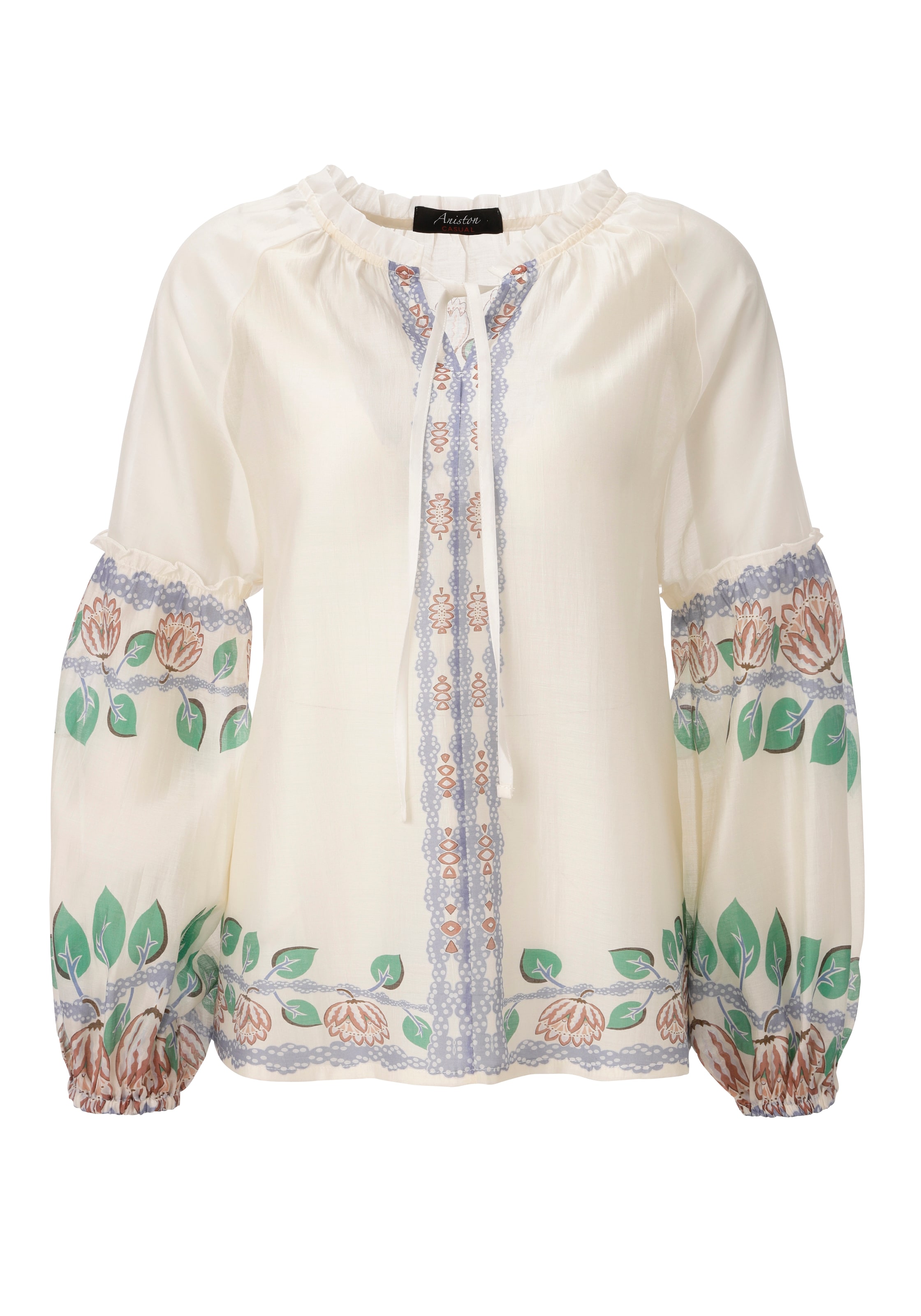 Aniston CASUAL Blouse in White: front