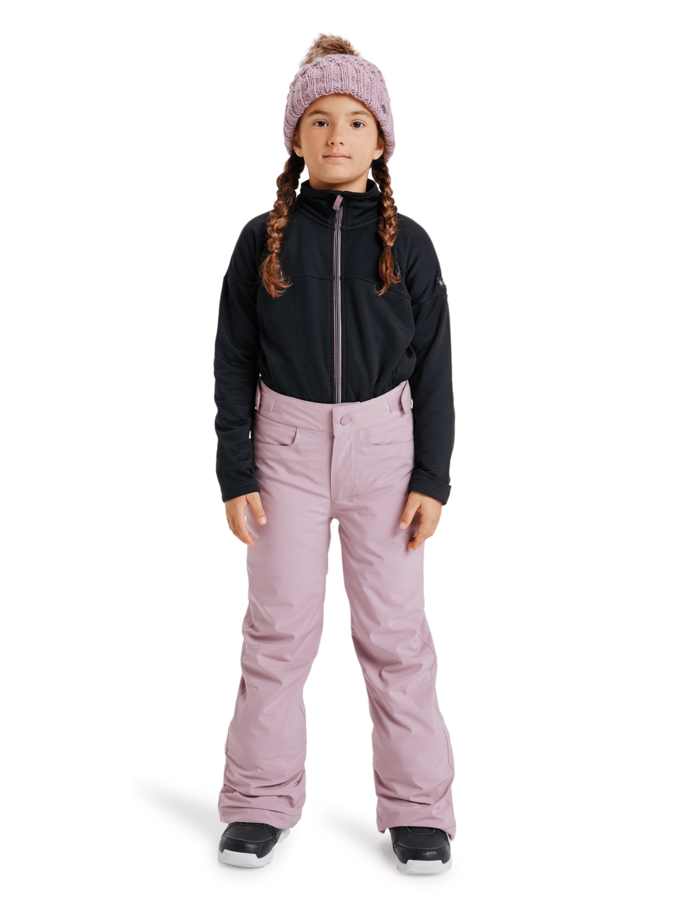 ROXY Regular Workout Pants 'Backyard' in Purple