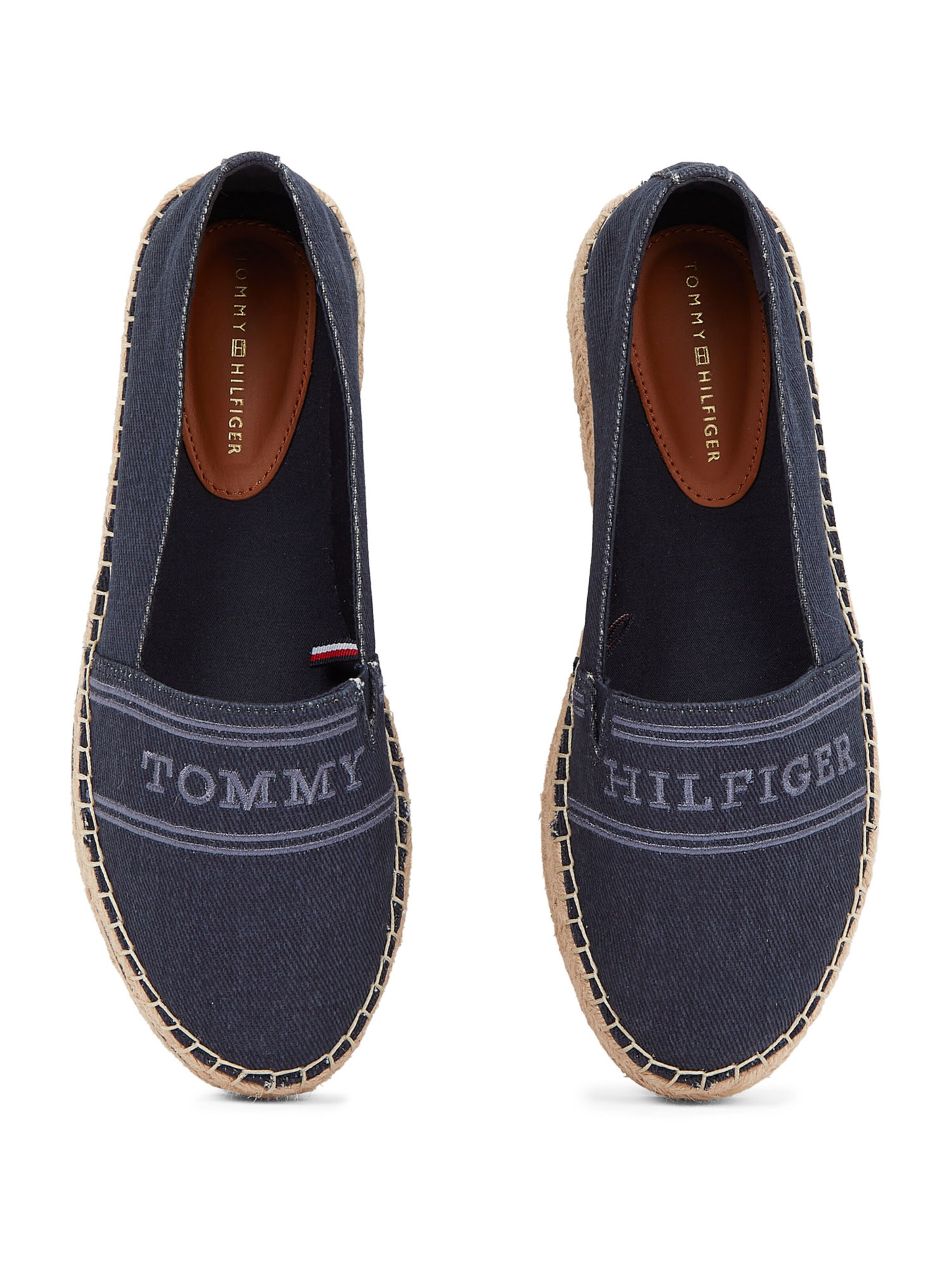 TOMMY HILFIGER Espadrilky - Modrá