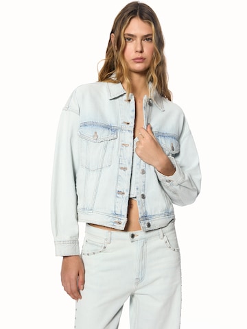 Pull&Bear Övergångsjacka i blå: framsida