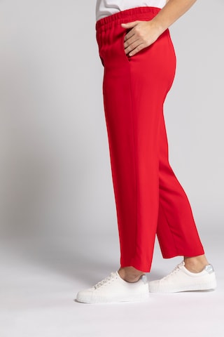 Ulla Popken Regular Hose in Rot