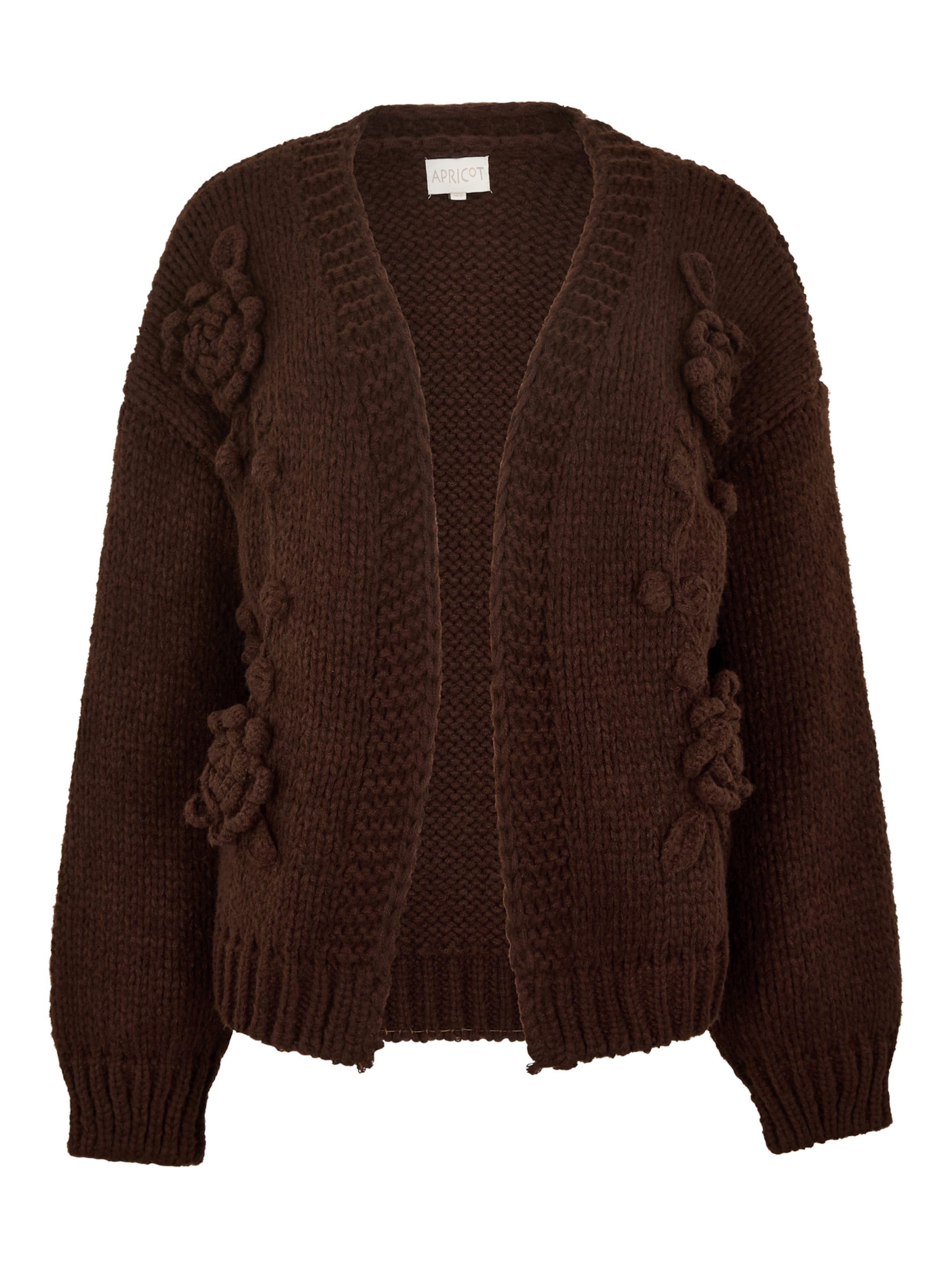 Cardigan bavarois ' ' Apricot en marron : devant