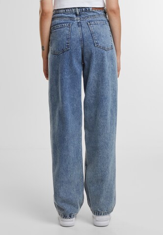 Urban Classics Wide leg Jeans in Blue