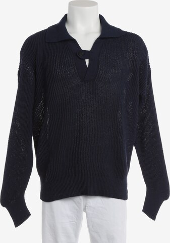 Roberto Collina Pullover / Strickjacke M-L in Blau: Vorderseite