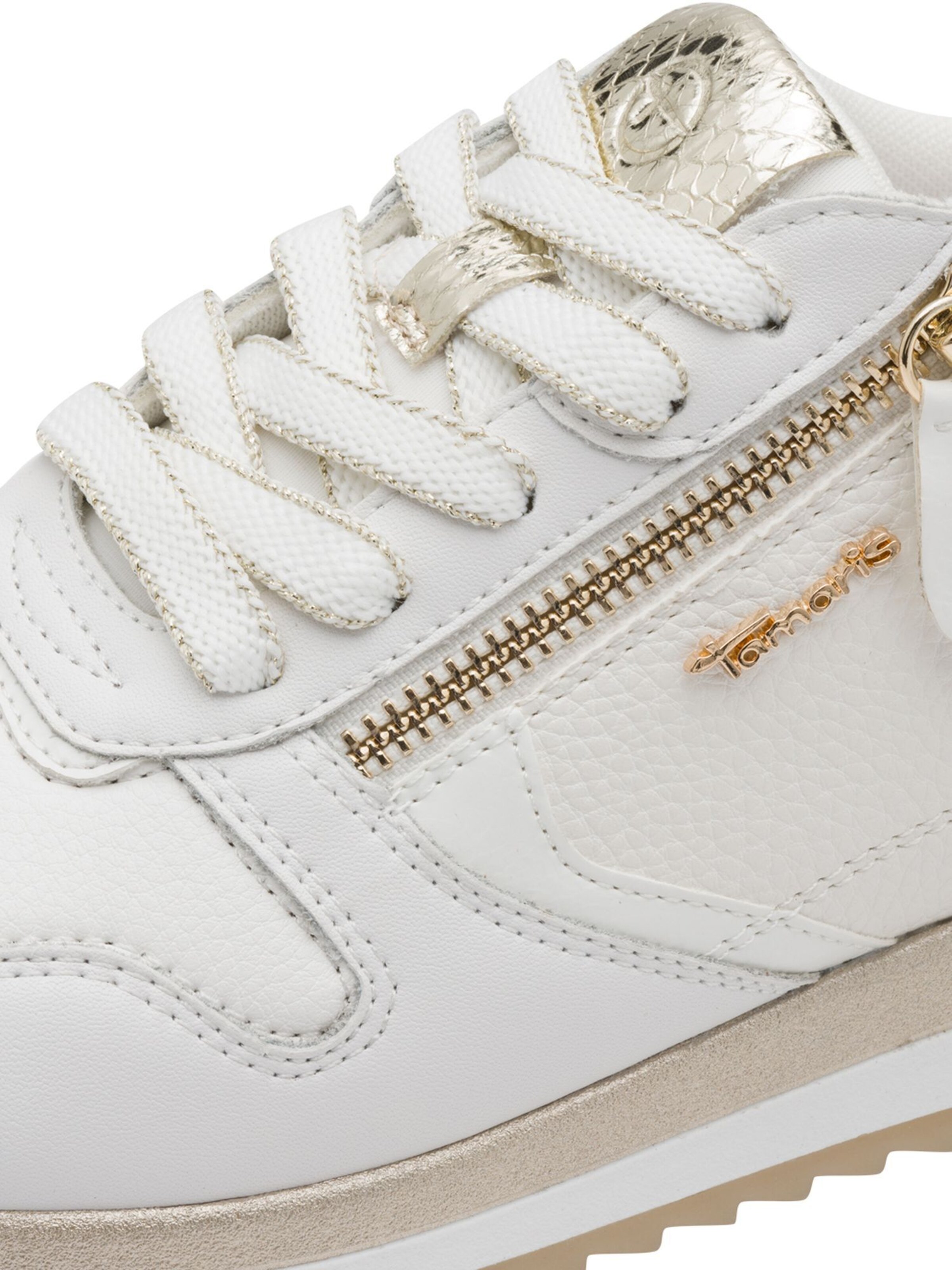 Tamaris Platform trainers in White