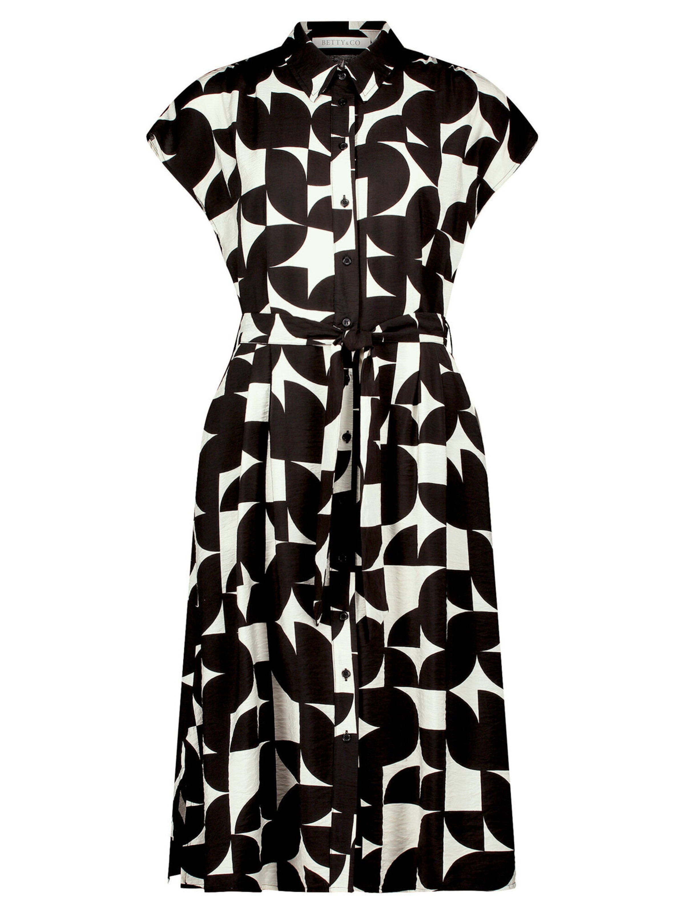 Robe d’été Betty & Co en noir : devant