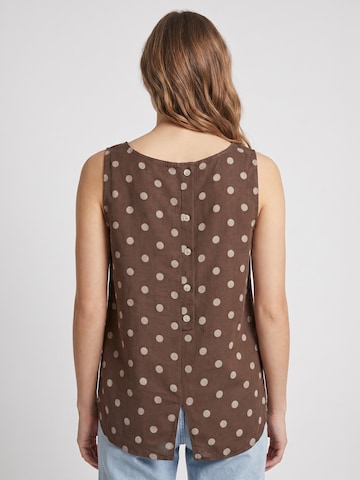 Sublevel Blouse in Brown