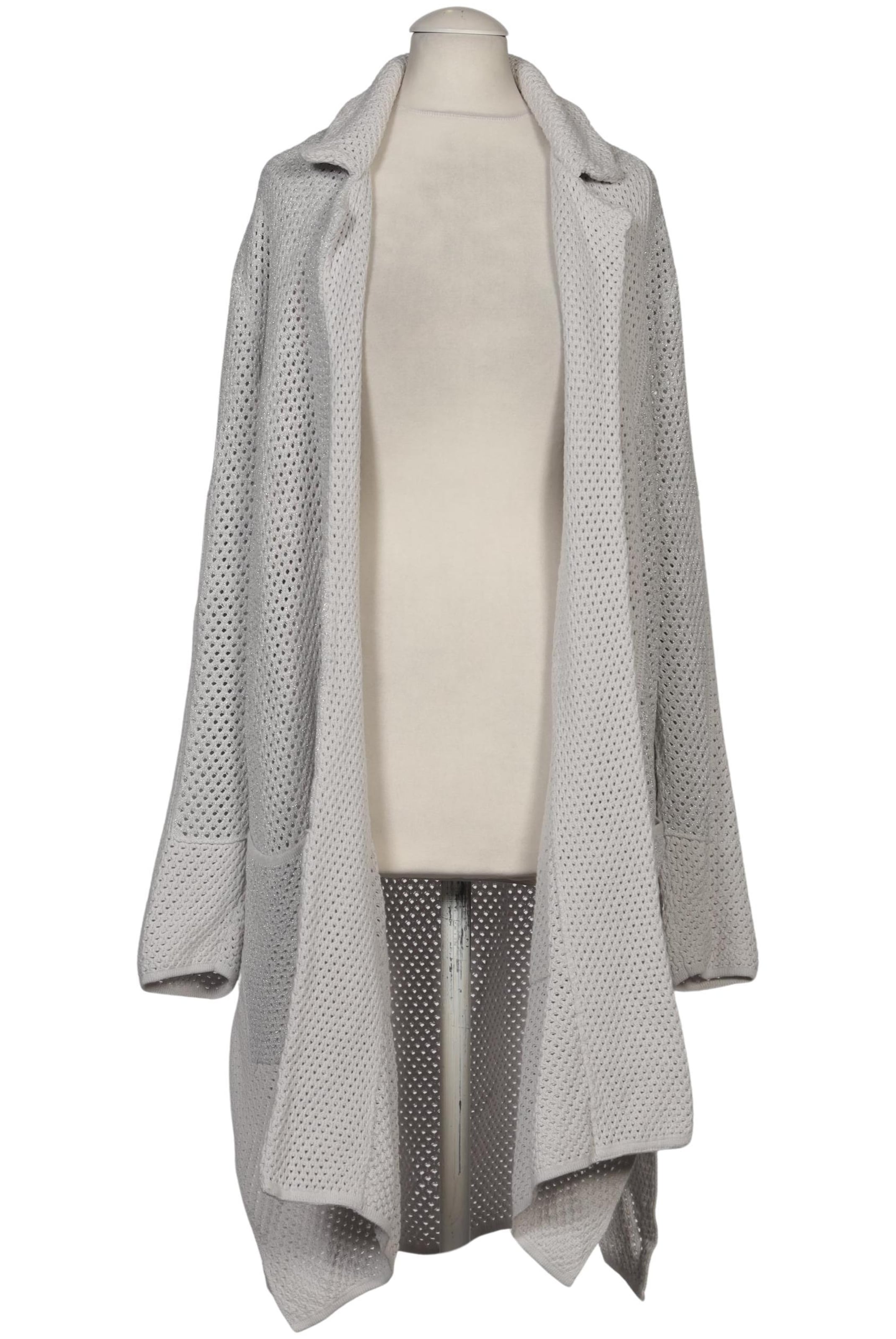 monari Strickjacke L in Grau: Vorderseite