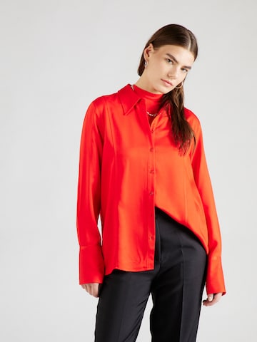 ARMEDANGELS Blouse 'MOAANAS' in Red: front