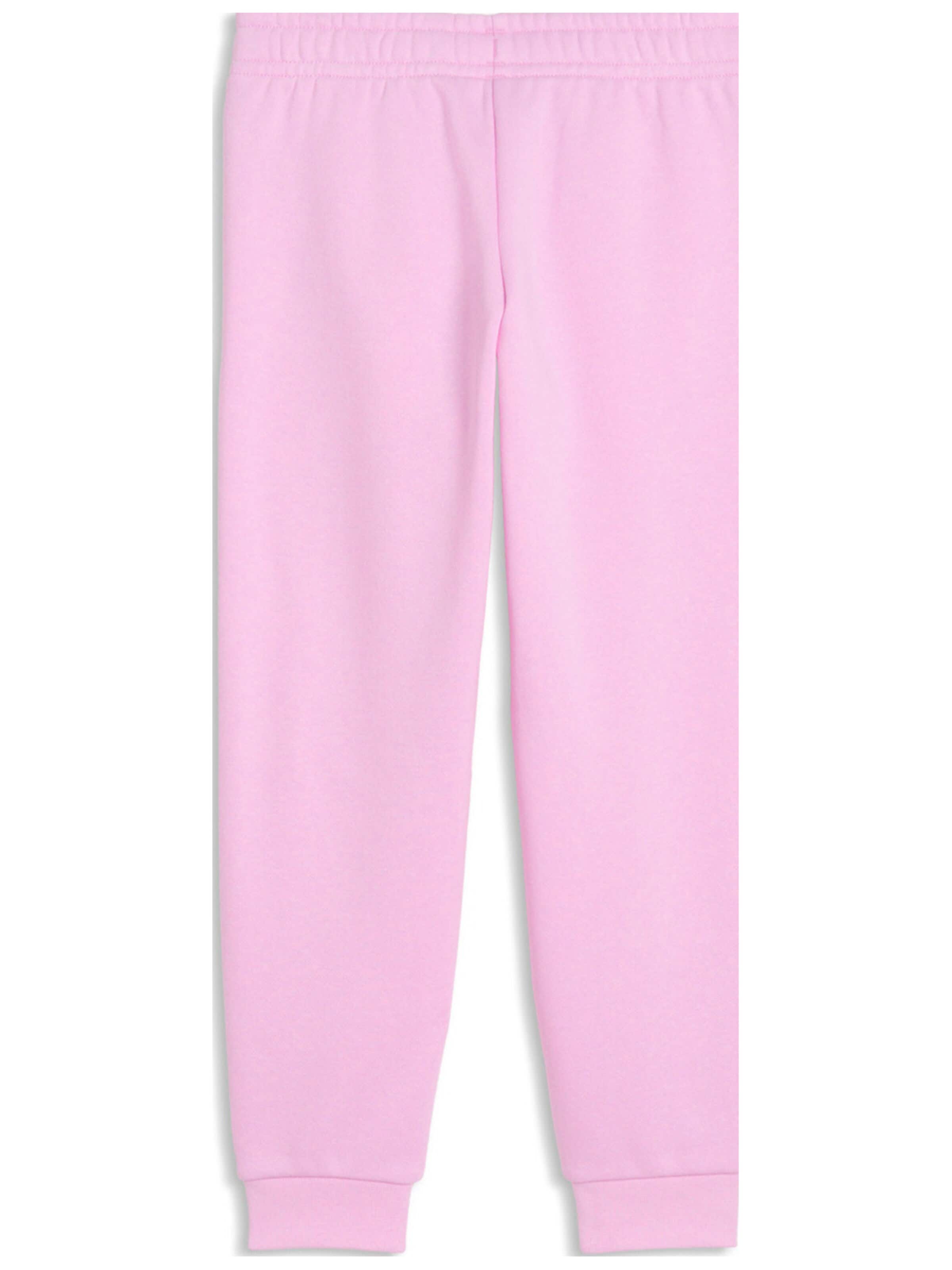 PUMA Regular Sporthose 'Puma Ess Small No.1 Logo Sweatpants Fl Ps'‌‌‌‌‌‌‌‌‌ in Pink