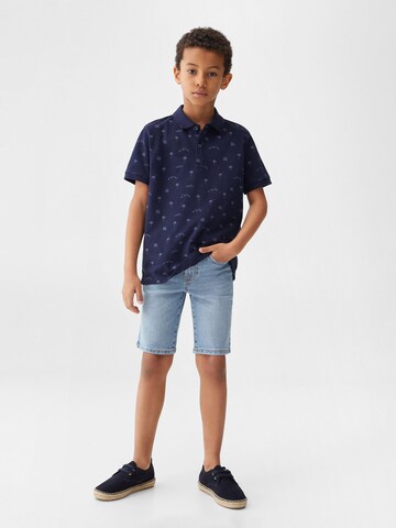MANGO KIDS T-Shirt 'JAVIER' in Blau