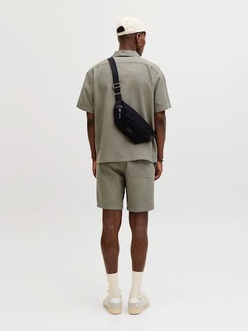 JACK & JONES Классический крой Рубашка 'JJGLOBAL' в Зеленый