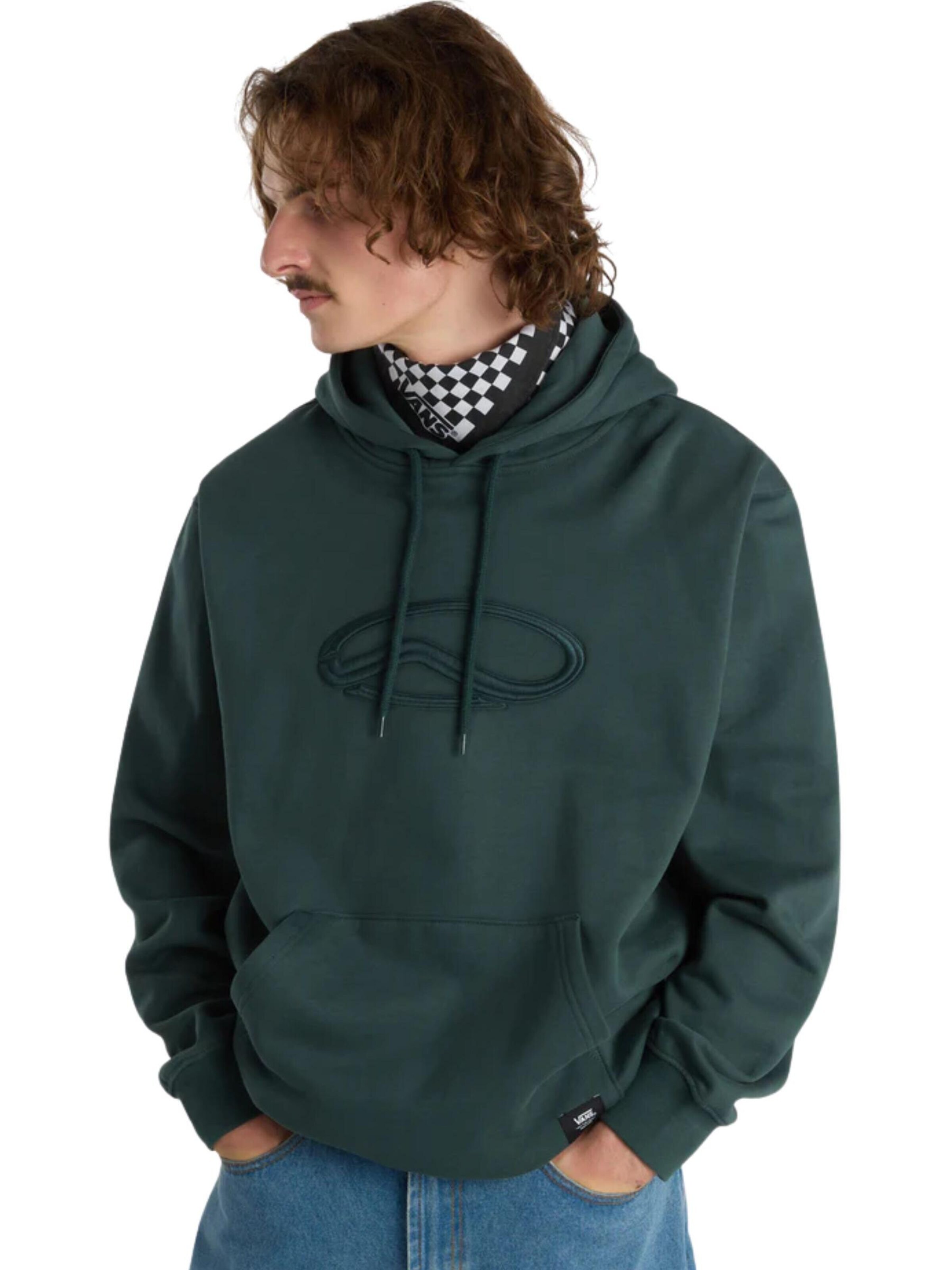 VANS - Sudadera 'FELPA' en verde: frente