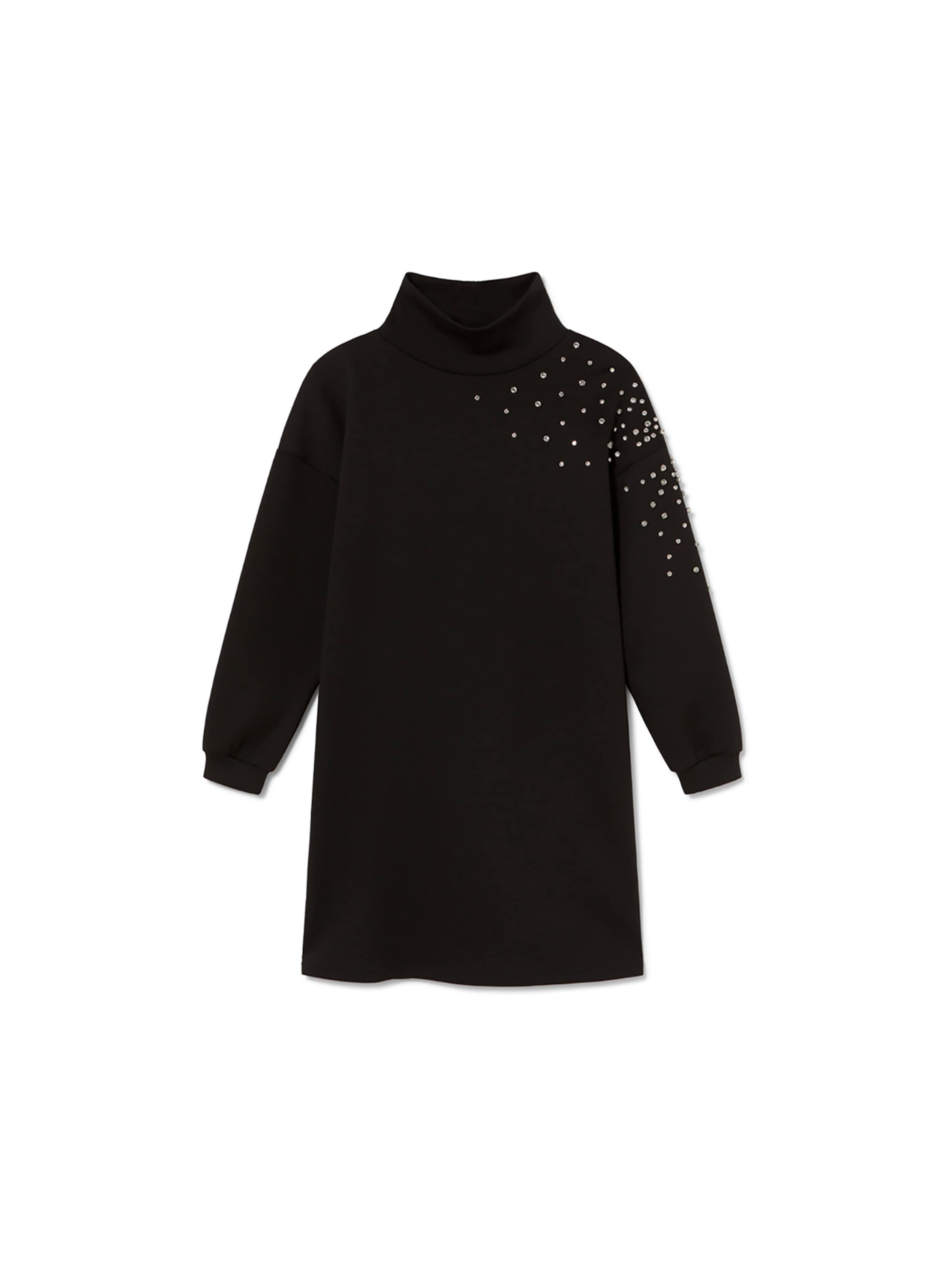 Lola Casademunt Pletené šaty - Čierna: predná strana