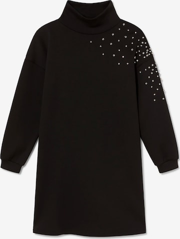 juoda Lola Casademunt Megzta suknelė: priekis
