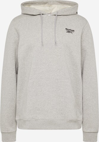 Reebok Sweatshirt in Grijs: voorkant