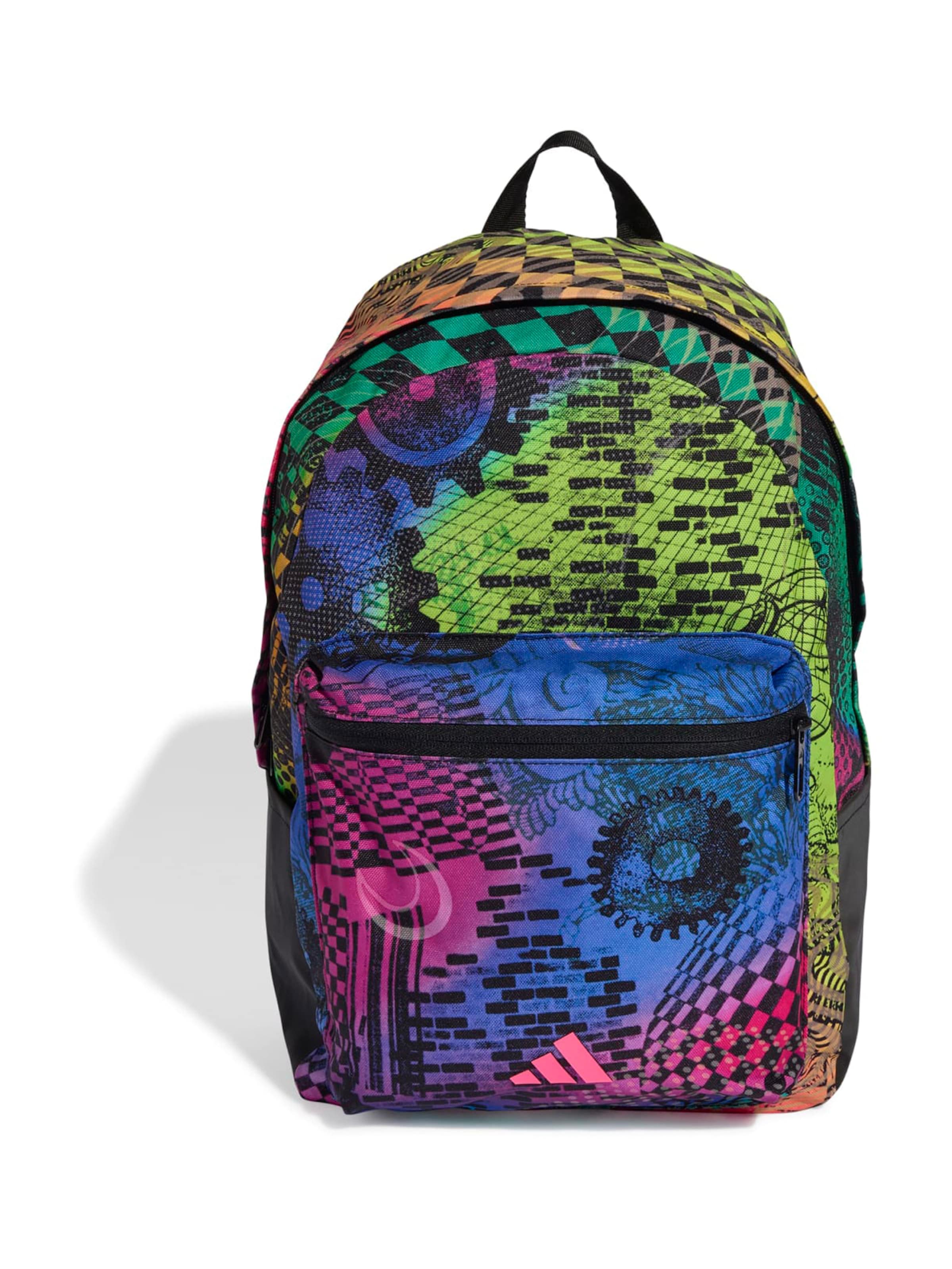 jauktas krāsas ADIDAS SPORTSWEAR Sporta mugursoma 'x Jeremy Scott': no priekšpuses