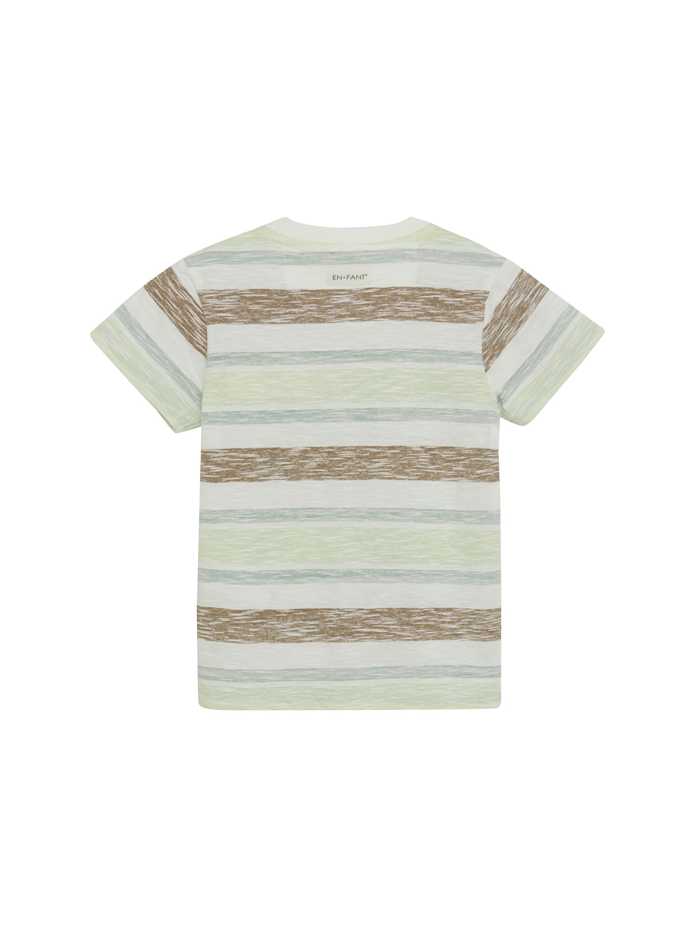 Maglietta ' ENT-shirt Stripe ' di EN FANT in marrone