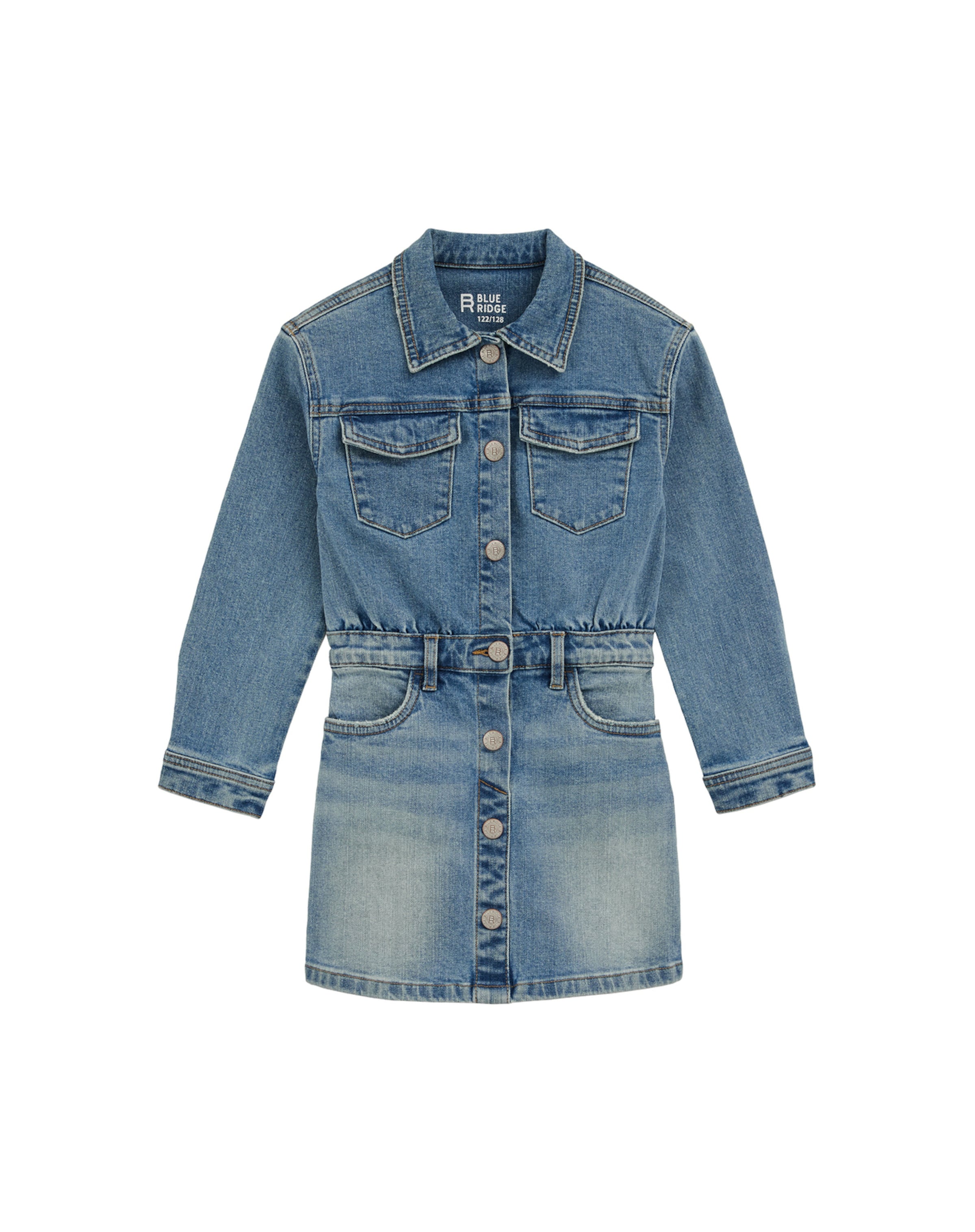 WE Fashion Mekko värissä sininen: etupuoli