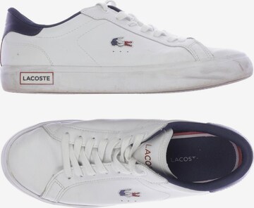 LACOSTE Sneaker 41 in Weiß: predná strana