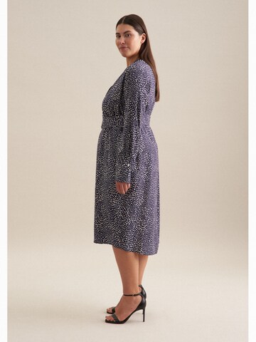 SEIDENSTICKER Kleid 'Schwarze Rose' in Blau