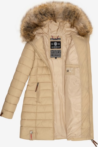 MARIKOO Winter coat 'Rose' in Beige