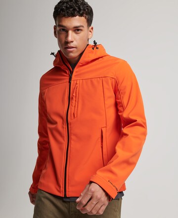Superdry Athletic Jacket in Orange: front