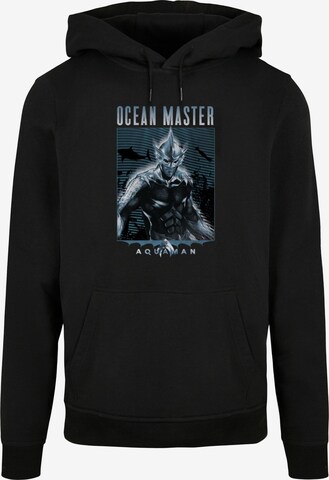 ABSOLUTE CULT Sweatshirt 'Aquaman - Ocean Master 2' in Schwarz: predná strana
