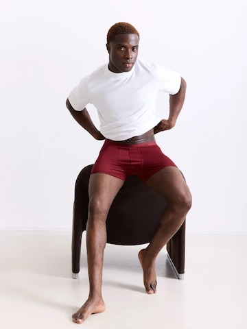 Erlich Textil Boxershorts 'Light Touch' in Rot