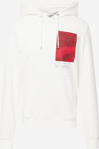 s.Oliver Sweatshirt in Wit: voorkant