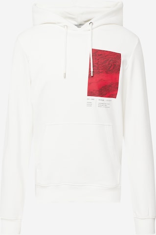 s.Oliver Sweatshirt in Weiß: predná strana