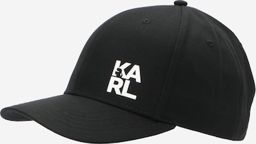 Karl Lagerfeld - Gorra en negro: frente