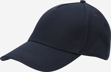 Cappello da baseball 'CONTRA' di JACK & JONES in blu: frontale