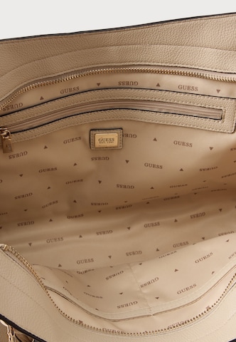 GUESS Handväska 'ANTONIA' i beige