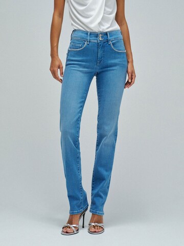 Salsa Jeans Skinny Jeans in Blauw: voorkant