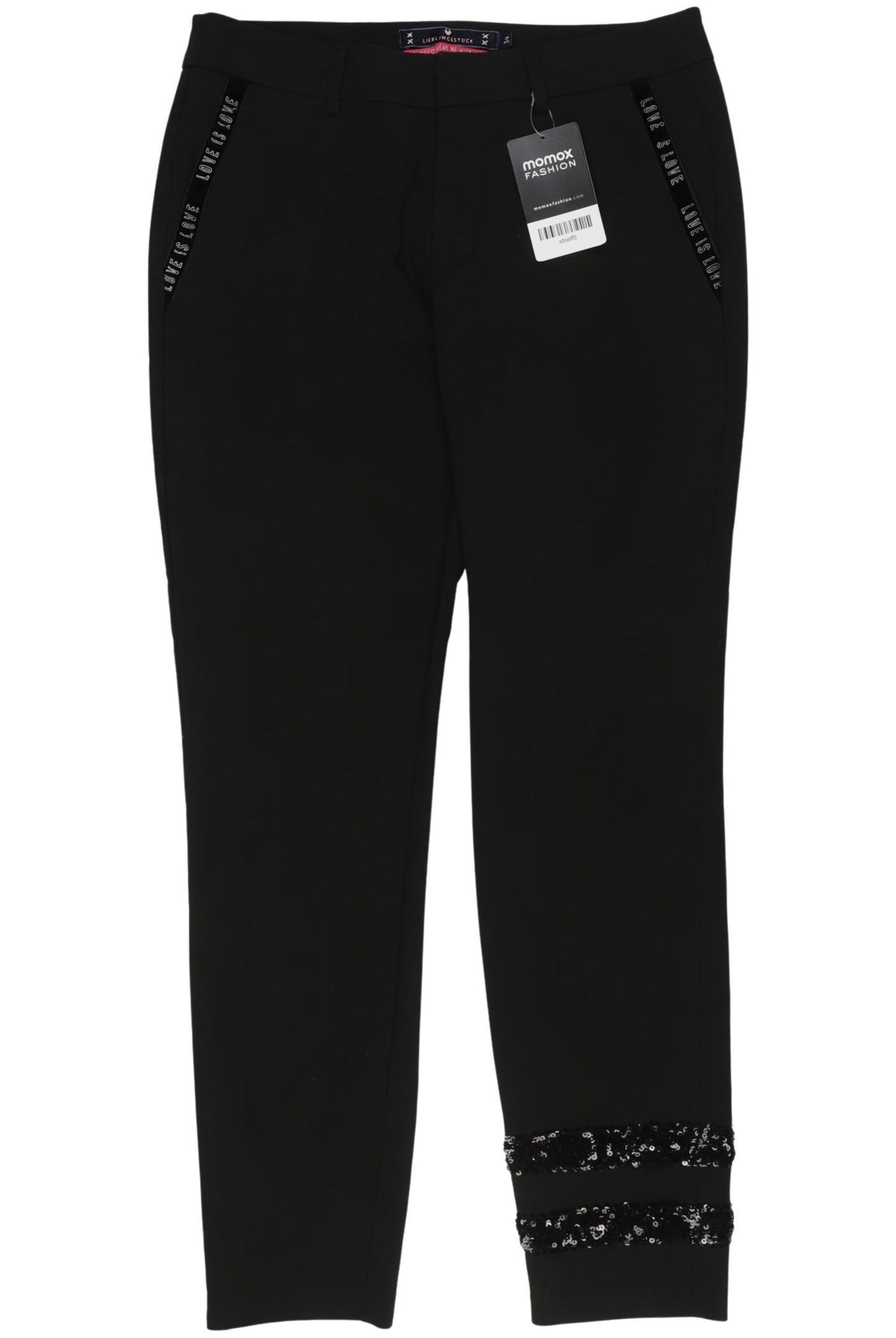 LIEBLINGSSTÜCK Pants in XS in Black: front