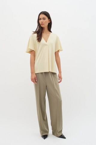 Wide Leg Pantalon 'Adian' InWear en beige