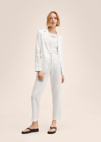 Blazer 'Boreli' MANGO en blanc