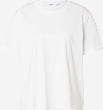 T-shirt 'Terina' MSCH COPENHAGEN en blanc : devant