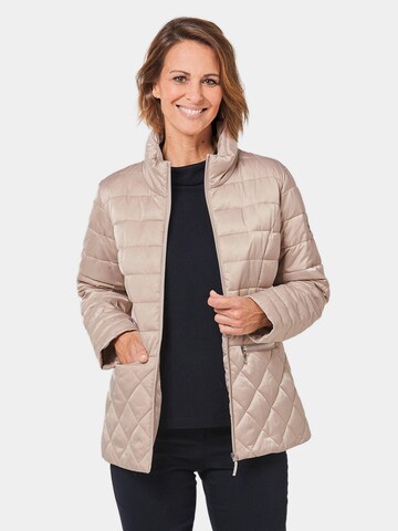 Veste mi-saison Goldner en beige : devant