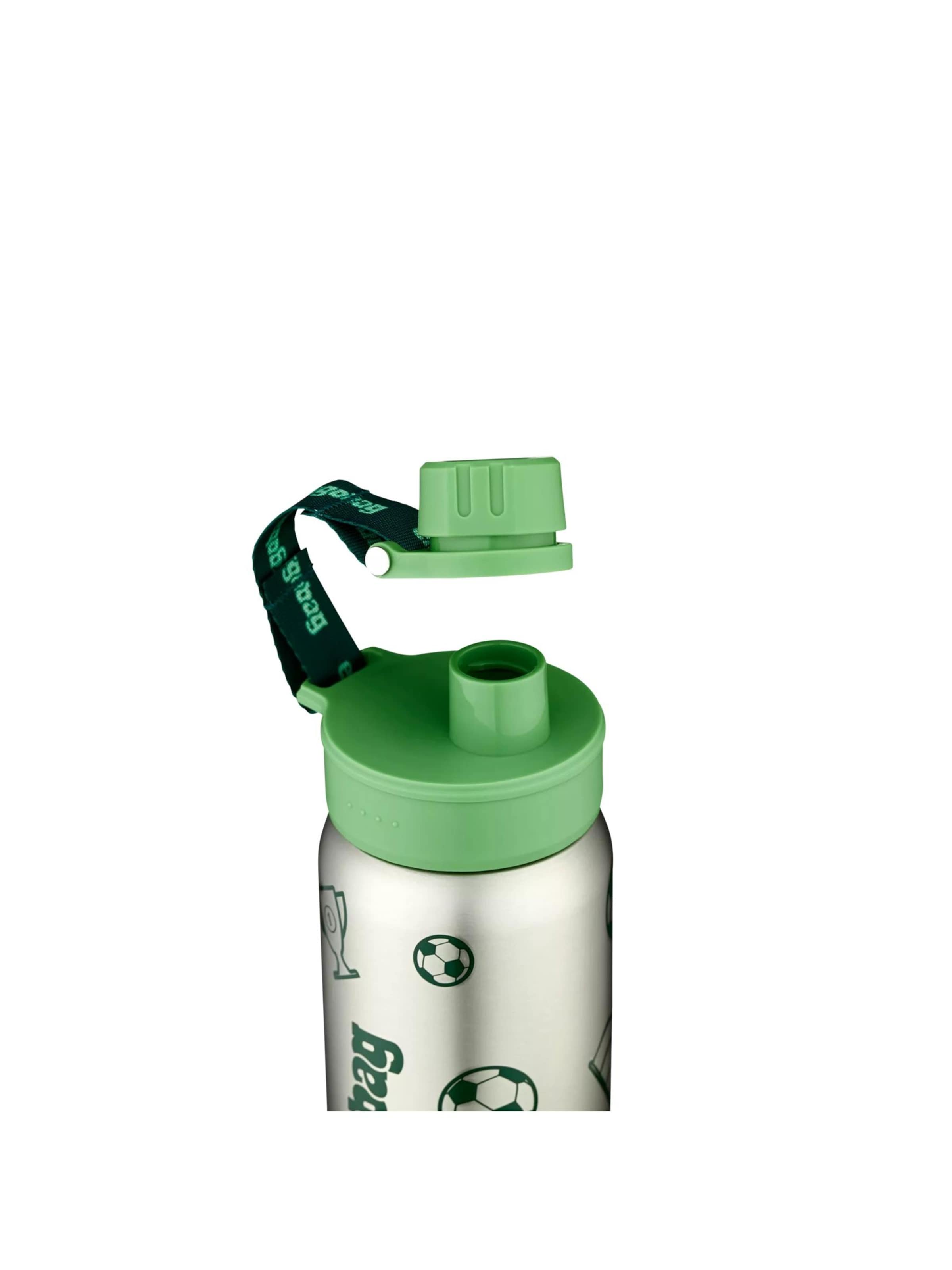 ergobag Drinking Bottle 'Trinkflasche Edelstahl Trinkflasche' in Green
