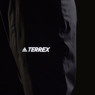 ADIDAS TERREX Loose fit Outdoor trousers in Black