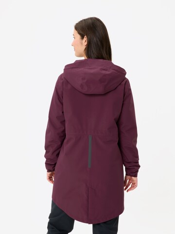 VAUDE Outdoor jacket 'Cyclist II' in Purple