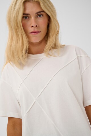 CULTURE - Camisa 'CUStitch Amora' em branco