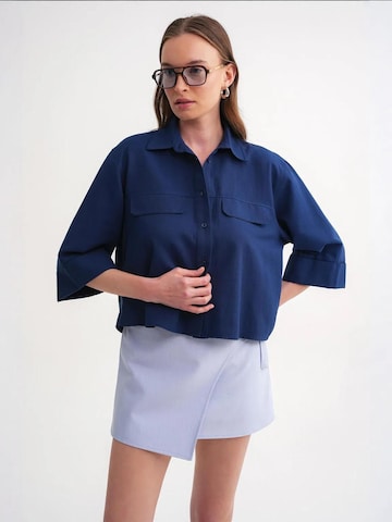 Camicia da donna di MixRay in blu