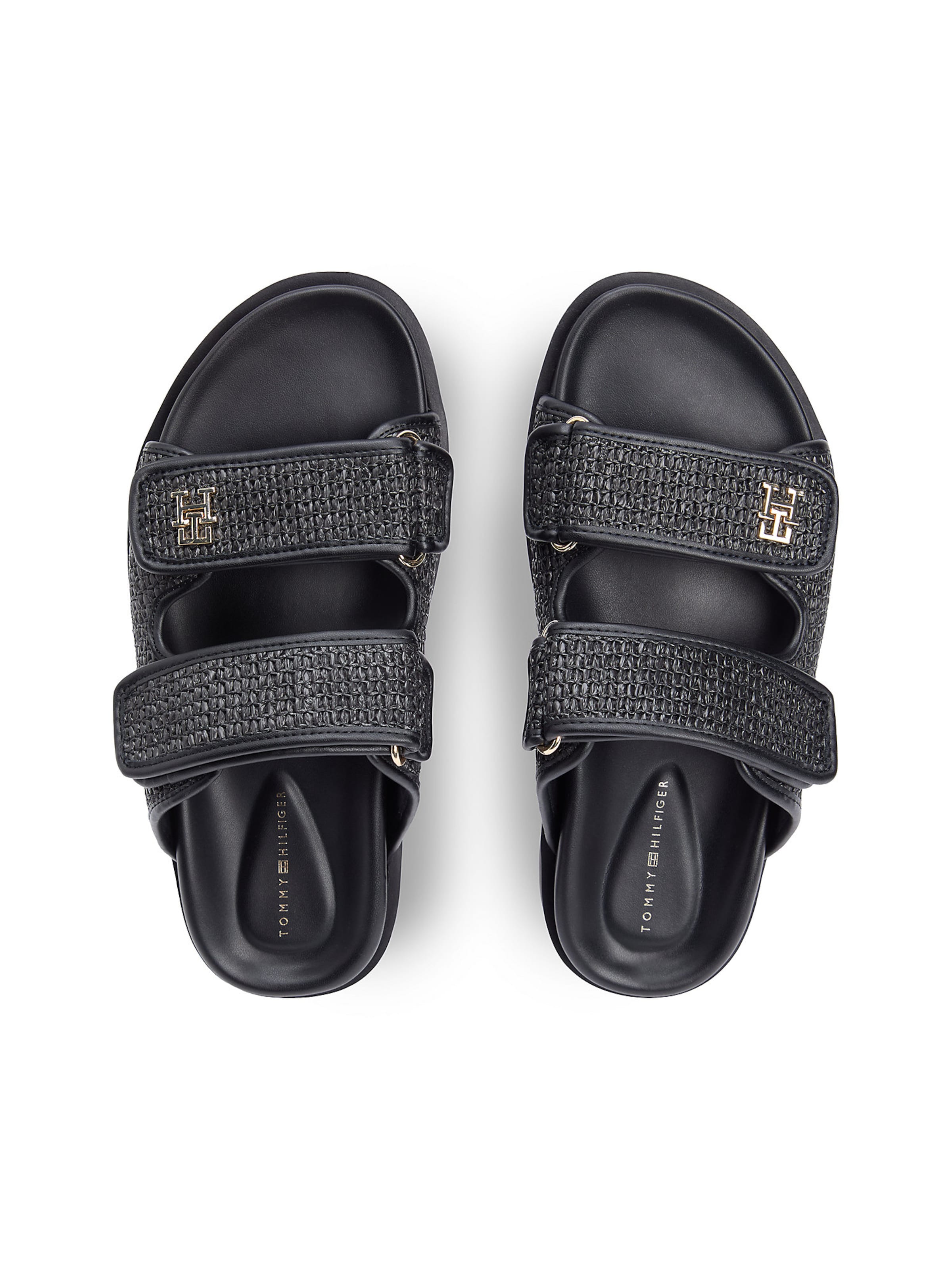 Sandales TOMMY HILFIGER en noir