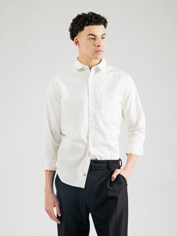 REPLAY Regular fit Overhemd in Wit: voorkant